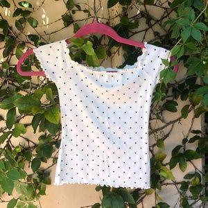 Off the shoulder top ;  fits xs-m